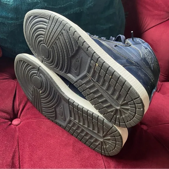 Nike Jordan 1 Retro High OG DSM Obsidian Blue White size 9.5 - Picture 4 of 5